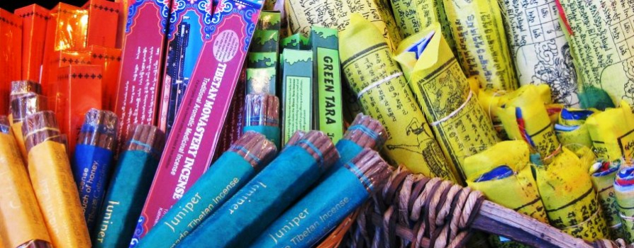 Tibetan Incense, Tibetan Prayer Flags
